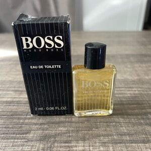 Vintage Boss Number One by Hugo Boss Mini Eau de Toilette Cologne - New .2ml